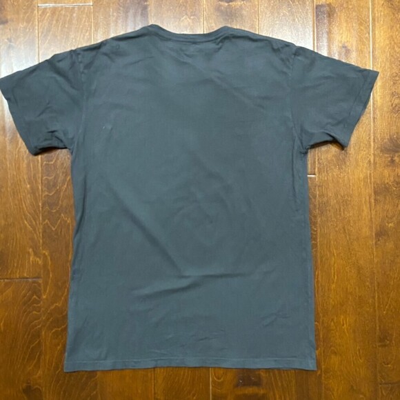 Rokit Streetwear Basketball Logo Gray Orange Tee Men's Size XL - Picture 4 of 8